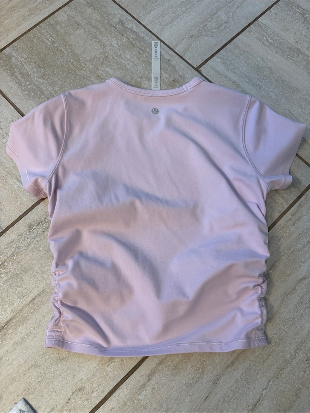 Lululemon All It Takes Nulu Short-Sleeve
T-Shirt Meadowsweet Pink. Size 6 - Picture 9 of 16